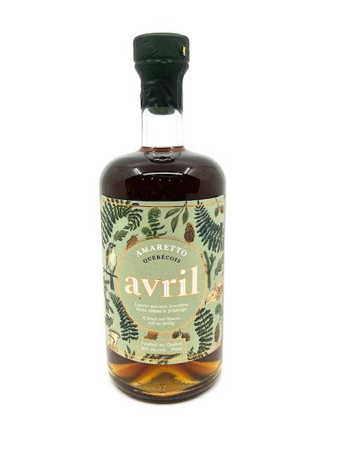 AVRIL Amaretto québécois 750ml.