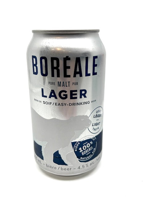 Bière Boréale LAGER 355ml.