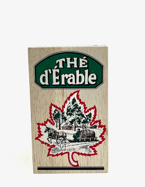 Thé à l'érable/ Maple tea (wood box)
