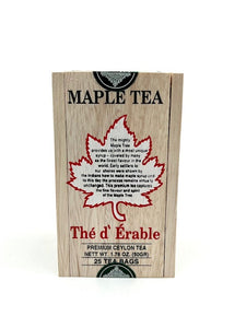 Thé à l'érable/ Maple tea (wood box)