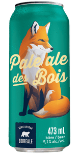 Bière Boréale SÉRIE ARTISAN "Pale ale des bois" Canette 355ml.