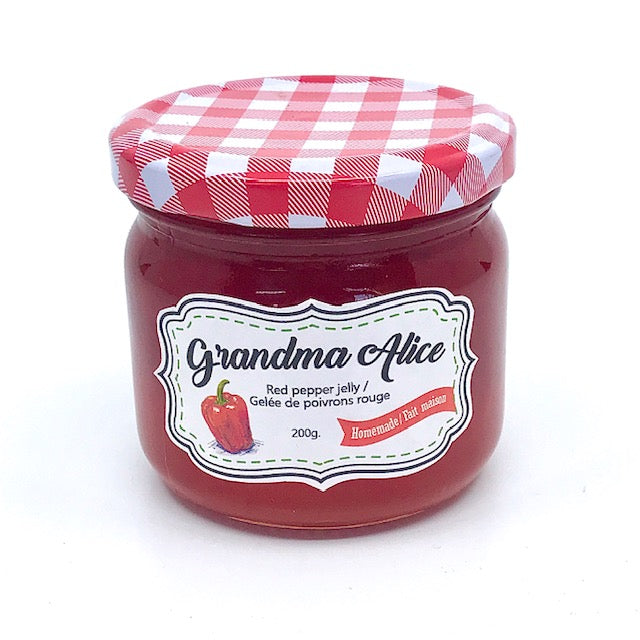 Red Pepper Jelly/ Gelée de piment