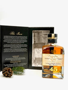 "VERY RARE" Whisky Canadian Club Chronicles "THE ICON" 45 Years 750ml. Very limited